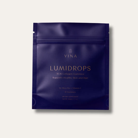 YINA Lumidrops - TCM Collagen Gummies for Hair, Skin and Nails (Travel Size)